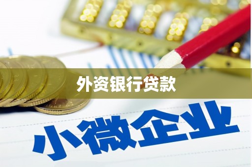 溪湖外资银行贷款