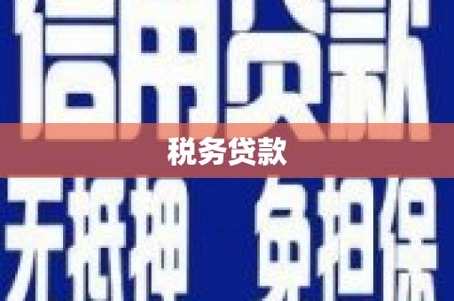 溪湖税务贷款