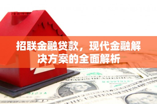 溪湖招联金融贷款，现代金融解决方案的全面解析