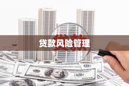 溪湖贷款风险管理